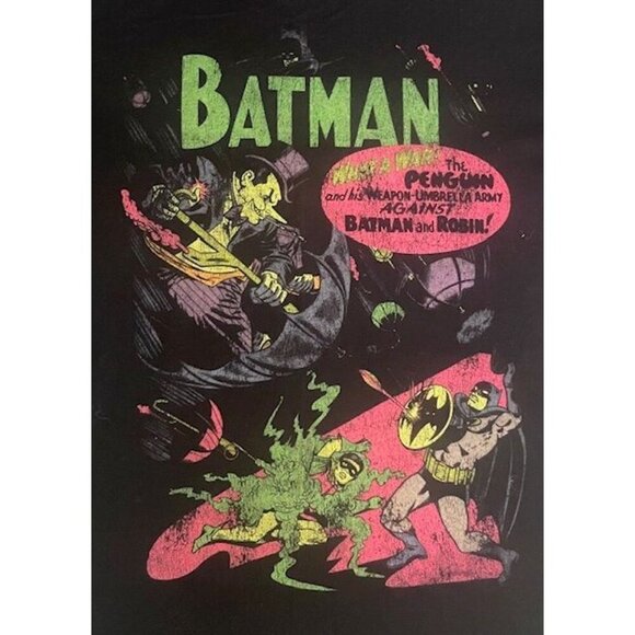 DC Comics Batman T-Shirt Men’s Medium Jack of All Trades Graphic Tee - Picture 3 of 5